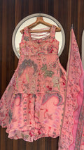 Sharara Suit - pink  - size 40